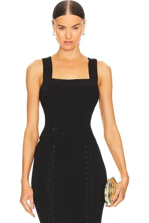 Simkhai Nelly Lace Up Top in