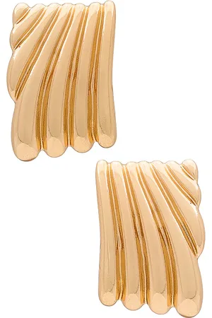 Amber Sceats Ribbed Statement Earring in