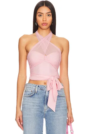 MAJORELLE Charlize Halter Top in