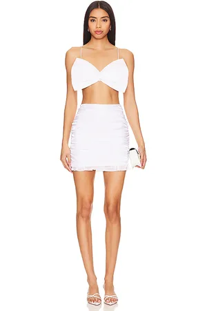MORE TO COME Christina Bow Skirt Set in