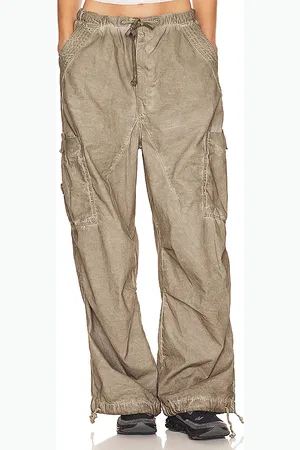 Jaded London Oil Wash Parachute Pants in