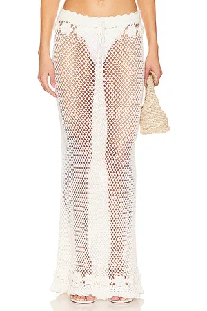 Tularosa Zanea Ruffle Maxi Skirt in