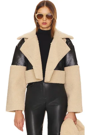 Steve Madden Alaina Faux Leather Coat in