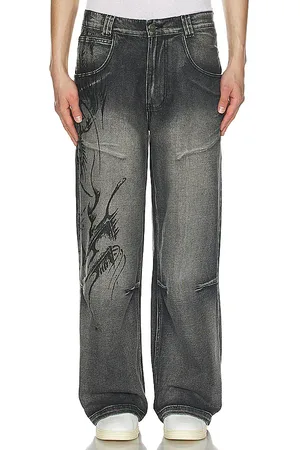 Jaded London Lazy Willy Denim Jeans in