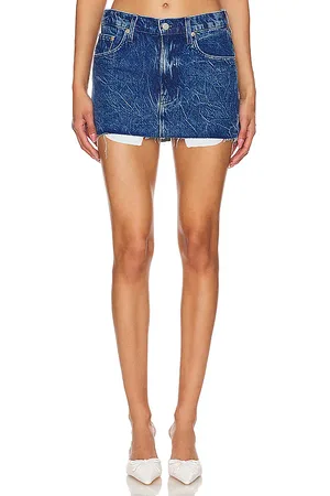 Mother SNACKS! The Fun Dip Micro Cut Skirt in Snap Crackle Pop