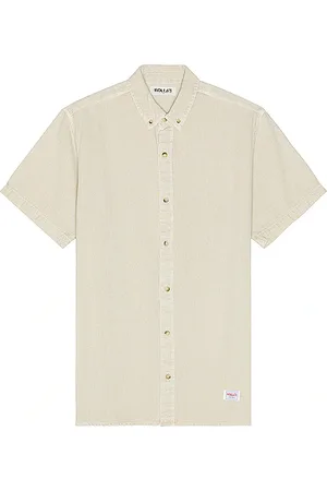 Rollas Men At Work Short Sleeve Oxford Shirt in