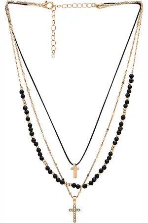 8 Other Reasons Cross Layered Necklace in