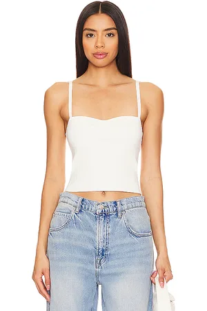 Camila Coelho Jade Knit Bustier in