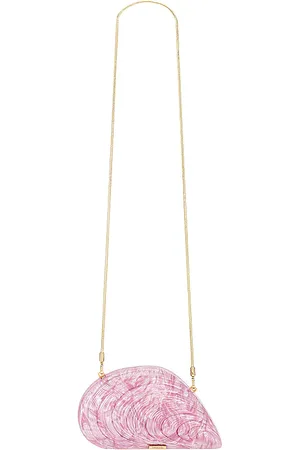 Simkhai Bridget Pearl Oyster Clutch in