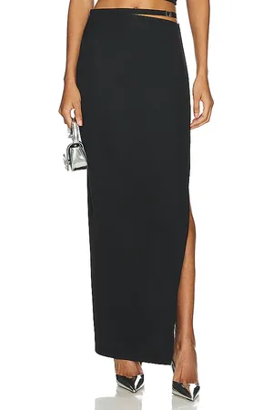 Lama Jouni Buckle Strap Skirt in