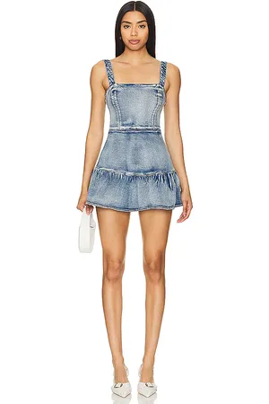Amanda Uprichard Piper Romper in Mid