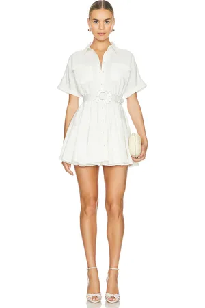 HEMANT AND NANDITA X REVOLVE Belted Mini Dress in