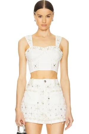 PATBO Hand Beaded Top in