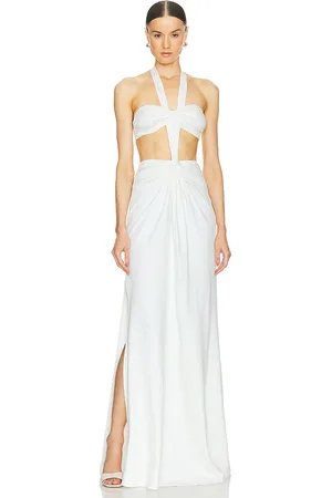 SID NEIGUM Bandeau Knot Knit Dress in