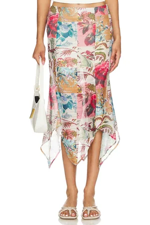 MORE TO COME Lara Midi Skirt in