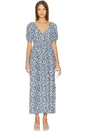FAITHFULL THE BRAND Valras Midi Dress in