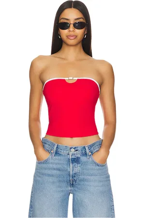 superdown Whitney Strapless Top in