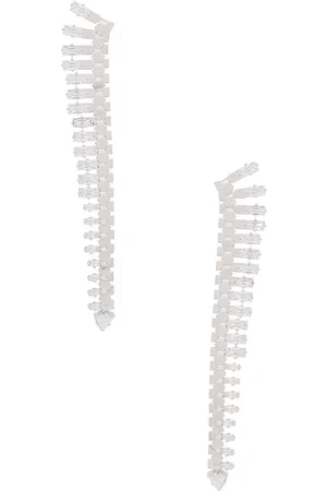 Retrofete X Keren Wolf Snakeskin Crystal Earring in