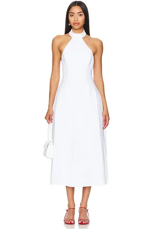 Bardot Genevieve Poplin Midi Dress in