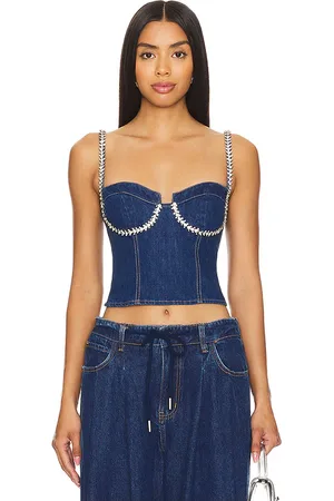 superdown Ash Bustier Top in