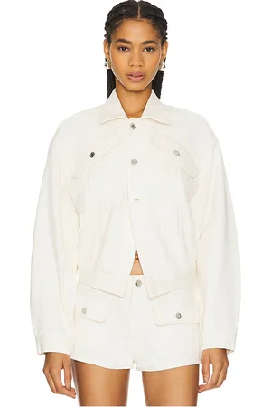 GRLFRND Amelia Oversized Cinched Waist Jacket in