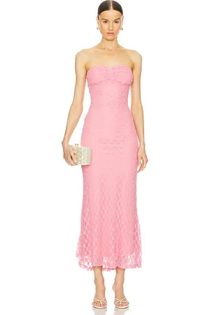 Bardot X REVOLVE Adoni Strapless Midi Dress in