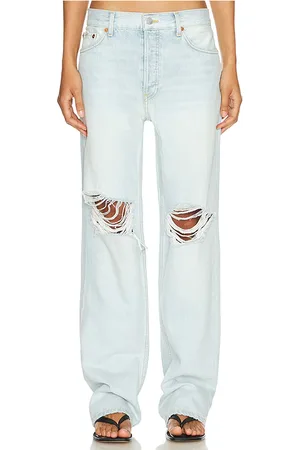RE/DONE Loose Long Wide Leg Leg in