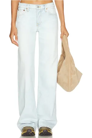 RE/DONE Mid Rise Wide Leg in
