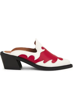 ALOHAS Weston Bicolor Leather Mules in