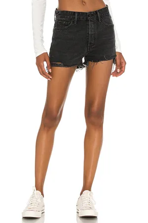 GRLFRND Helena High Rise Cut Off Short in