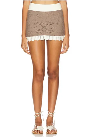 MAJORELLE Isotta Mini Skirt in