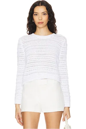 AUTUMN CASHMERE Mesh Crew Sweatshirt in