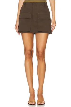 AEXAE Cargo Pocket Mini Skirt in