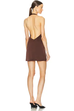 SER.O.YA Riviera Satin Mini Dress in