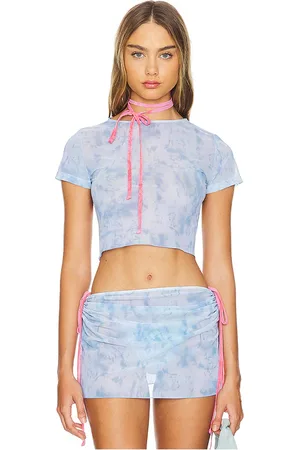 Roberta Einer X Kiss N Thrill Mesh Top in