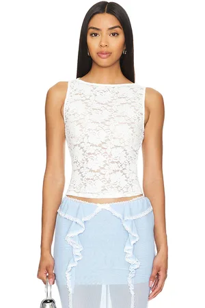MORE TO COME Iris Lace Top in