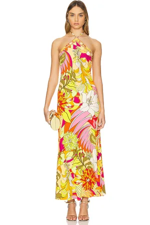 Camilla Long Halter Dress in