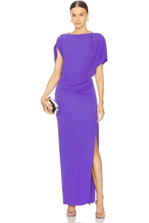 Simkhai Hollins Asymmetric Cape Gown in