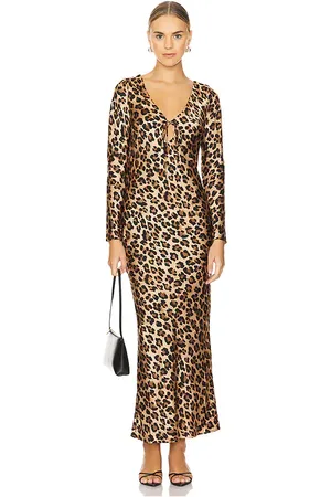 Bardot Verona Printed Satin Dress in