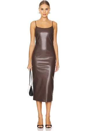 Bardot Helena Faux Leather Dress in