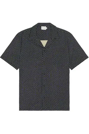 Bound Stripe Cuban Shirt in