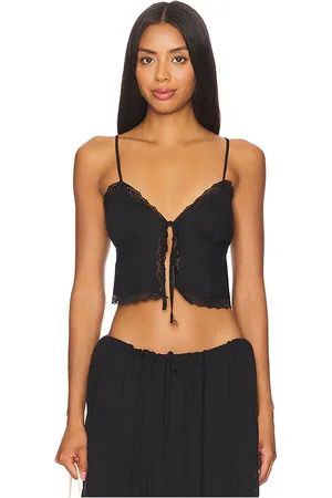 SNDYS Ophelia Tie Up Top in