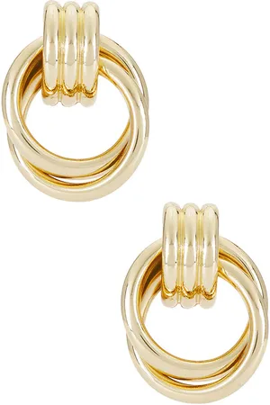 Baublebar Interlocking Hoop Earrings in