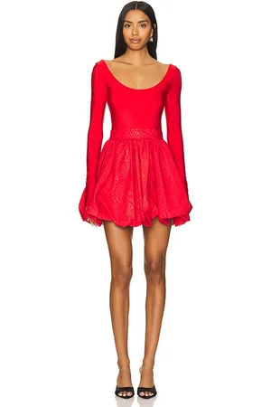 ALICE+OLIVIA Chara Ballet Mini Dress in