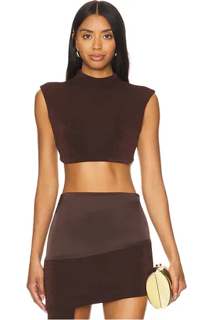 Khanums Backless Cropped Tee in