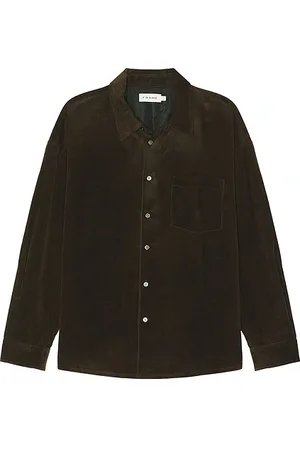 Frame Relaxed Corduroy Overshirt in