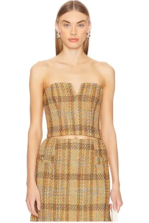 Karina Grimaldi Enelda Tweed Top in