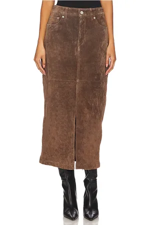BLANK NYC Black Coffee Skirt in