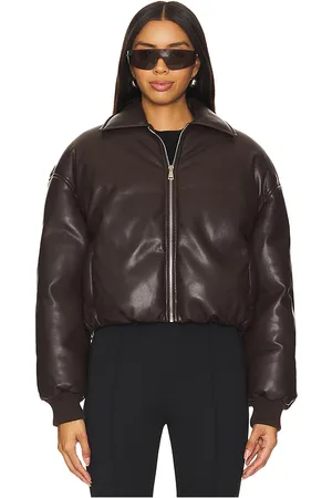 superdown Sanja Faux Leather Jacket in