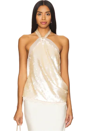 Vaillant Sequin Halter Top in